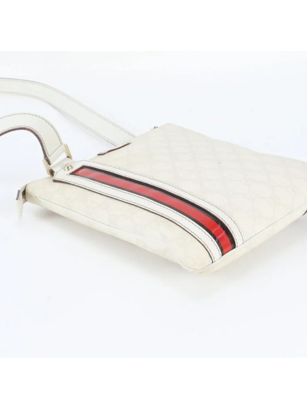 ★SOLD★ Gucci GG Supreme Leather Shoulder Bag Crossbody - Picture 5 of 9